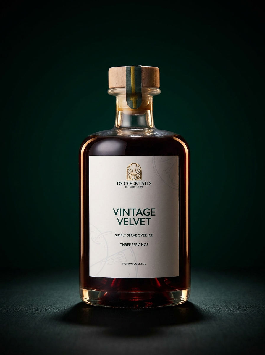 Vintage Velvet bottle